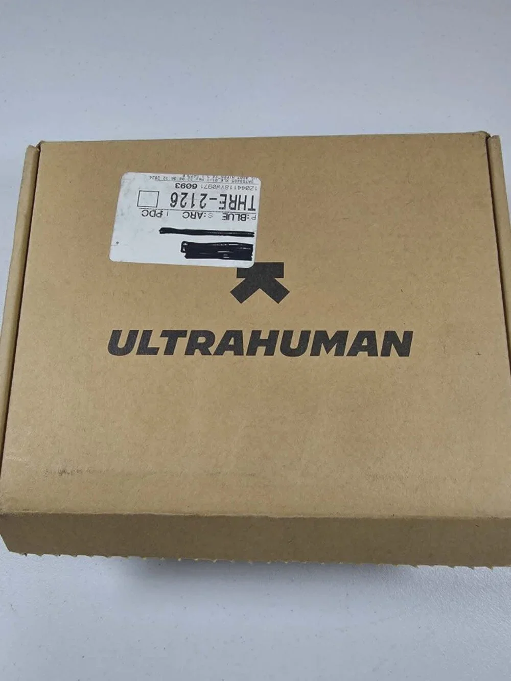 ULTRA HUMAN AIR SMART RING HEALTH MONITOR AIR SILVER SIZE 9 NEW